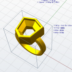 CAD IRREGULAR CUT CITRIN　09